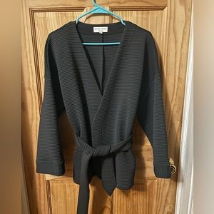 Madwell texture and thread wrap jacket black